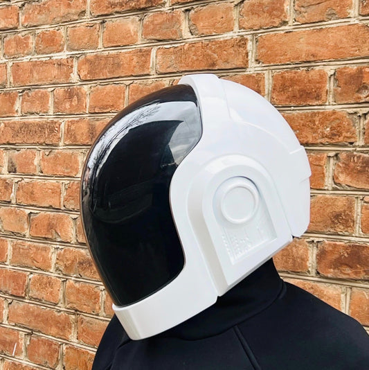 Guy-Manuel Helmet: White Cosplay Headgear