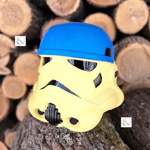 Handmade Leather Stormtrooper Helmet: Cosplay Star Wars Fan Gift (59-61cm)