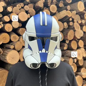 Handmade Clone Trooper Phase 2 Helmet: Star Wars Cosplay, Wearable Design (59-61cm)