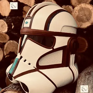Handmade Phase 2 Clone Trooper Helmet: Cosplay Star Wars Armor (59-61cm)