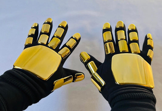 Guy-Manuel gloves, handmade cosplay accessories, cosplay gloves, men's gloves, glove design, gift for him