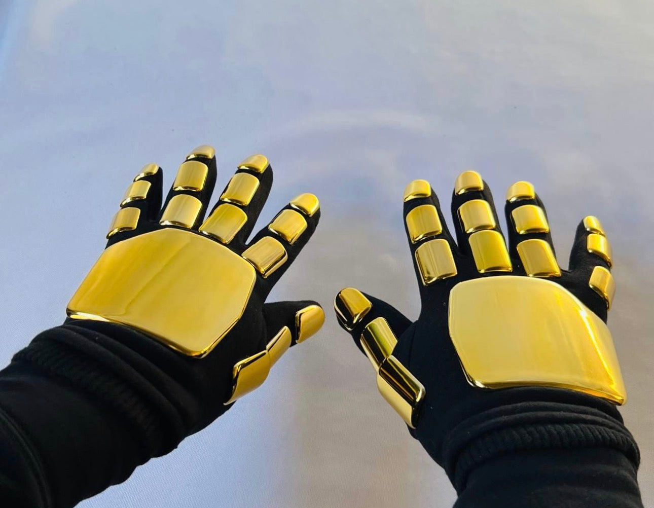 Guy-Manuel gloves, handmade cosplay accessories, cosplay gloves, men's gloves, glove design, gift for him