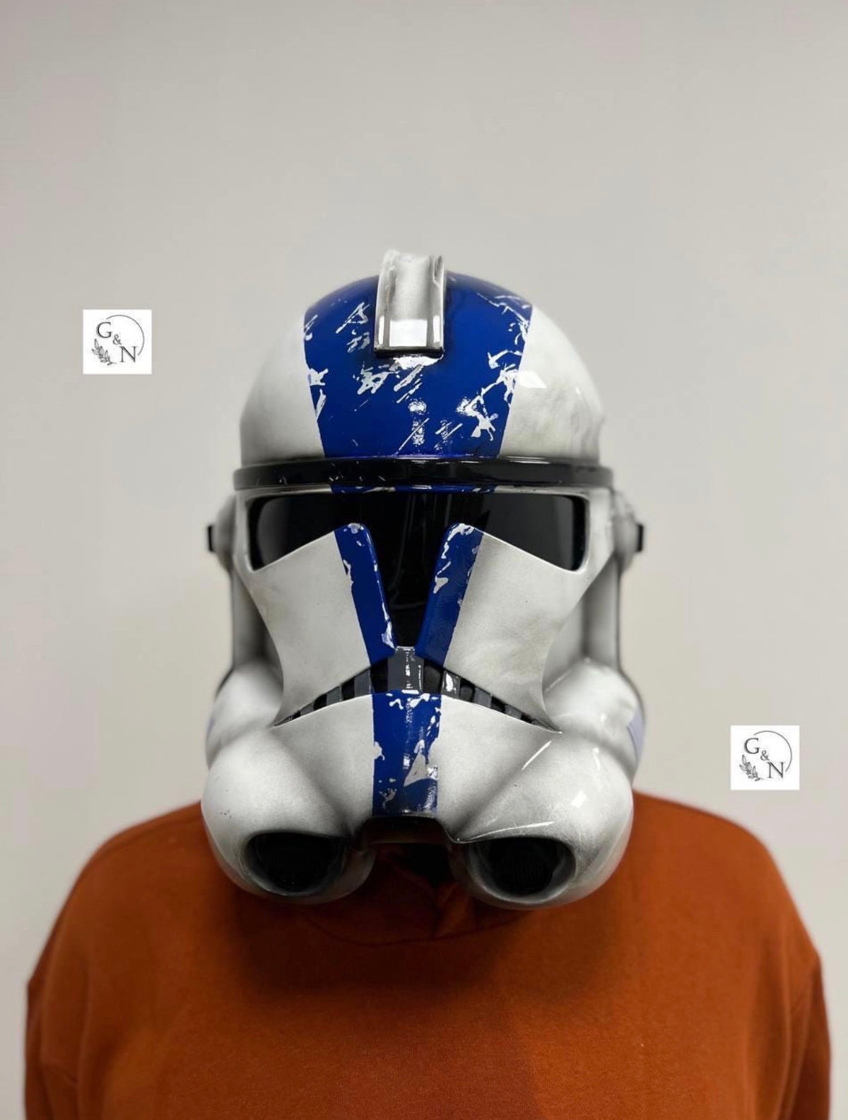 Handmade Phase 2 Clone Trooper Helmet: Star Wars Cosplay, 59-61cm