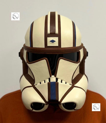Handmade Phase 2 Clone Trooper Helmet: Cosplay Star Wars Armor (59-61cm)