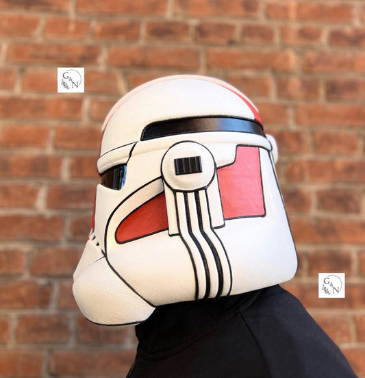 Handmade Phase 2 Clone Trooper Helmet: Star Wars Cosplay Prop