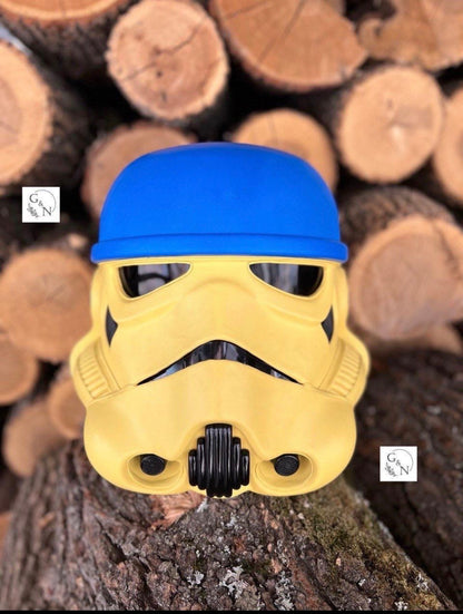 Handmade Leather Stormtrooper Helmet: Cosplay Star Wars Fan Gift (59-61cm)