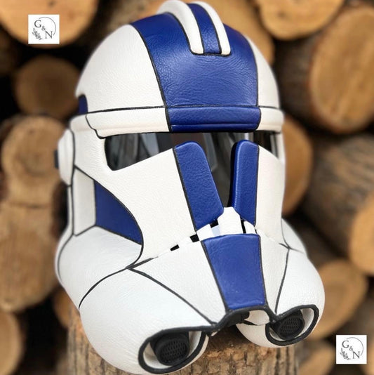Handmade Clone Trooper Phase 2 Helmet: Star Wars Cosplay, Wearable Design (59-61cm)