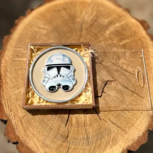 Shiny Clone Trooper Phase II Cosplay Souvenir: Aluminum Gift