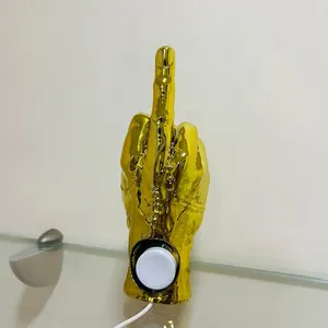 Gold Hand Watch Charging Stand: Personalized Cosplay Gift