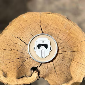 Aluminum Scout Trooper Helmet Souvenir: Handmade Cosplay Gift
