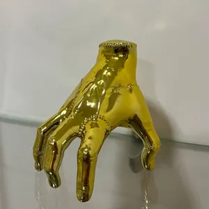 Addams Family Thing Stand: Chrome Gold Cosplay Gift