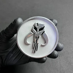 The aluminum souvenir Mandalorian “Mythosaur skull”, Aluminum souvenir, custom gift, Mandalorian souvenir, handmade gift, gift for him