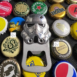 Stormtrooper Bottle Opener, Star Wars Keychain, Aluminum