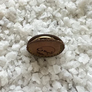 Handmade Full Grain Leather Coin Case: 32mm Diameter