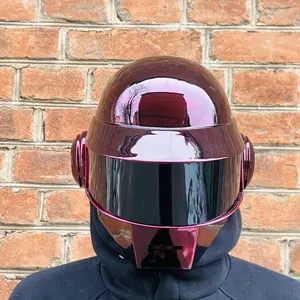 Thomas Bangalter Cosplay Helmet, Thomas Bangalter Helmet, Electronic helmet, Futuristic helmet, Robot helmet, Music helmet