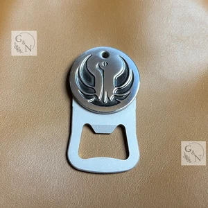 Galactic Republic Bottle Opener: Aluminum Magnet Keychain
