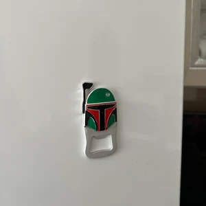 Boba Fett Bottle Opener: Magnetic Aluminum Keychain