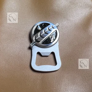 Mandalorian Crest, magnetic Bottle opener, custom bottle opener, bottle openers, beer bottle opener, man keychain, aluminum keychain
