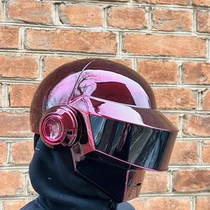 Thomas Bangalter Cosplay Helmet, Thomas Bangalter Helmet, Electronic helmet, Futuristic helmet, Robot helmet, Music helmet