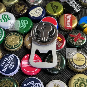 Galactic Republic Bottle Opener: Aluminum Magnet Keychain