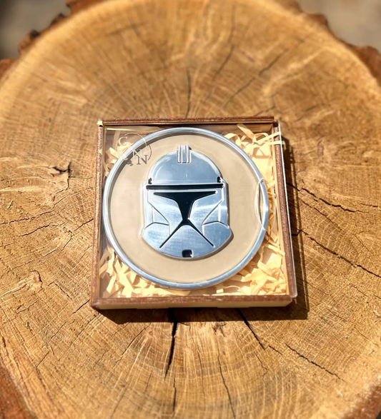 Star Wars Clone Trooper Phase I Aluminum Cosplay Souvenir