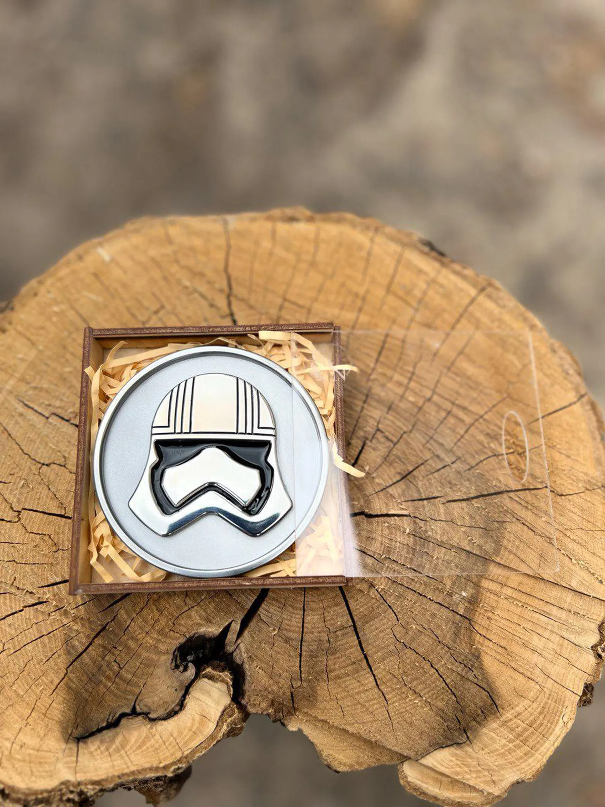 Handmade Aluminum Captain Phasma Souvenir: Star Wars Cosplay Gift