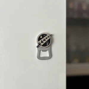 Mandalorian Crest, magnetic Bottle opener, custom bottle opener, bottle openers, beer bottle opener, man keychain, aluminum keychain