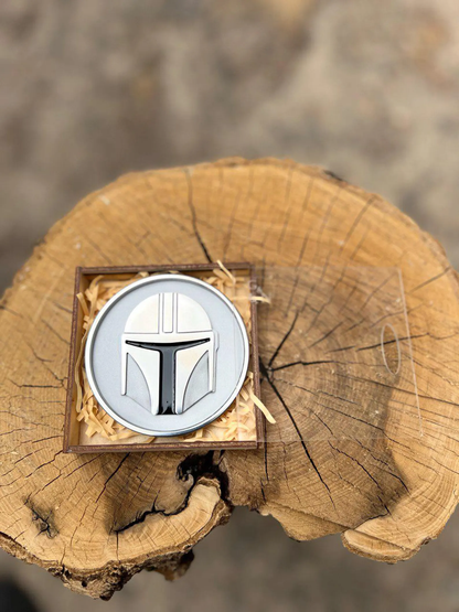 The cosplay souvenir “Mandalorian”, the Mandalorian, custom cosplay souvenir, custom gift, Mandalorian souvenir, handmade gift, gift for him