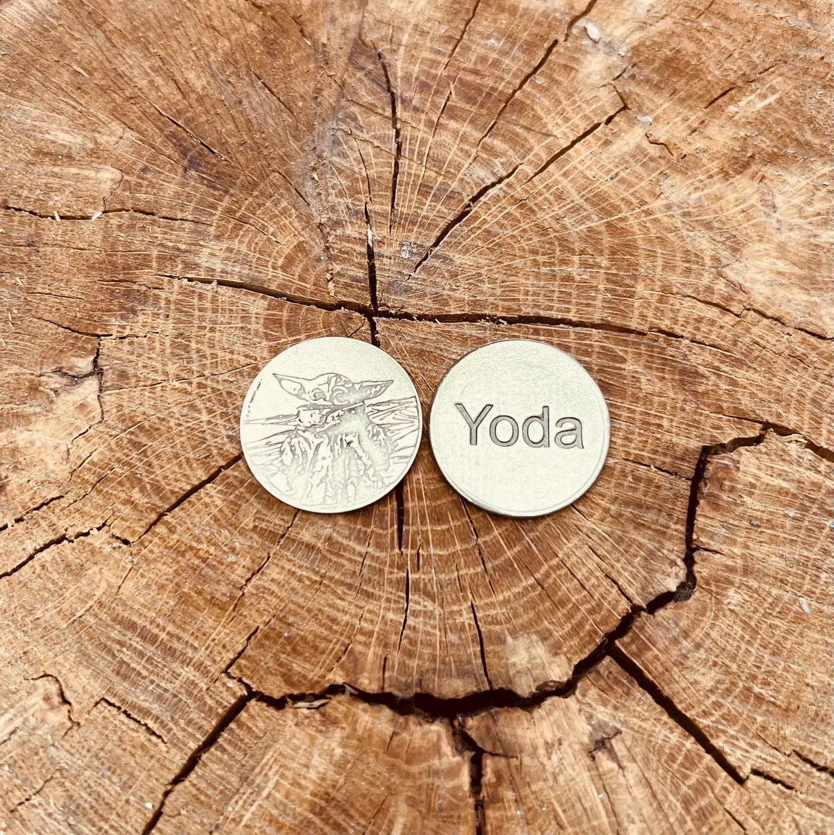 Master Yoda Coin Set, Master Yoda Coin, Coin, Coins, Gold Coins, Gold Coin, Brass Coins, Gift For Him, Coin Set, collectible coin, gift