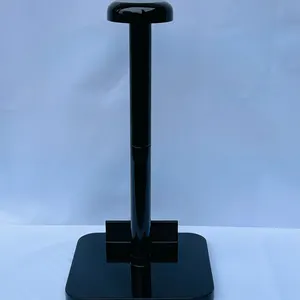 Handmade Black Cosplay Helmet Stand: Star Wars Display