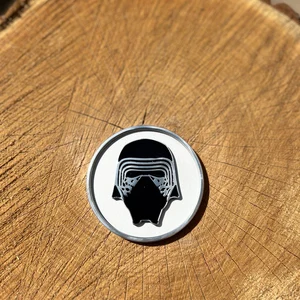 Kylo Ren Aluminum Souvenir: Star Wars Cosplay Gift
