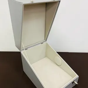 Handmade Thomas Bangalter Helmet Storage Case, Cosplay Prop Box, Thomas Robot Helmet