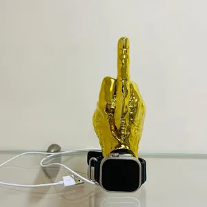 Gold Hand Watch Charging Stand: Personalized Cosplay Gift
