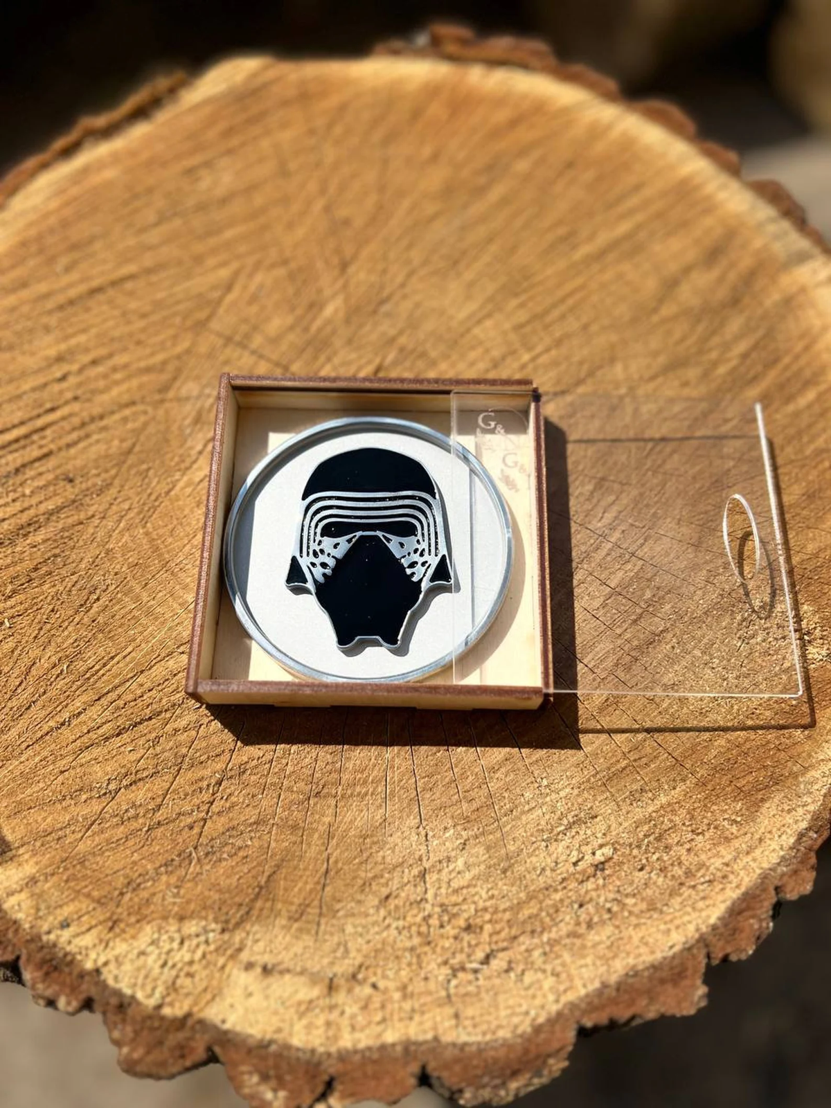 Kylo Ren Aluminum Souvenir: Star Wars Cosplay Gift