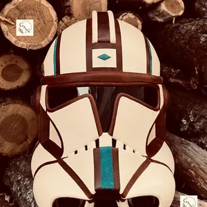 Handmade Phase 2 Clone Trooper Helmet: Cosplay Star Wars Armor (59-61cm)