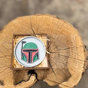 Handmade Boba Fett Aluminum Souvenir: Cosplay Gift