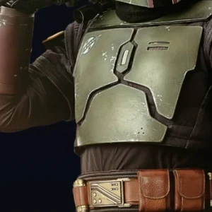 Brass Boba Fett Costume Belt Buckle: Cosplay Halloween Prop