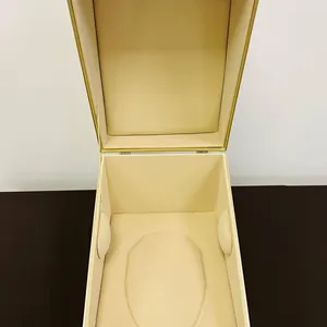 Handmade Guy-Manuel Helmet Case, Gold Faux Leather Cosplay Box