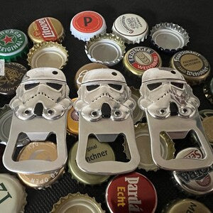 Stormtrooper Bottle Opener, Star Wars Keychain, Aluminum