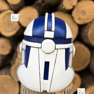 Handmade Clone Trooper Phase 2 Helmet: Star Wars Cosplay, Wearable Design (59-61cm)
