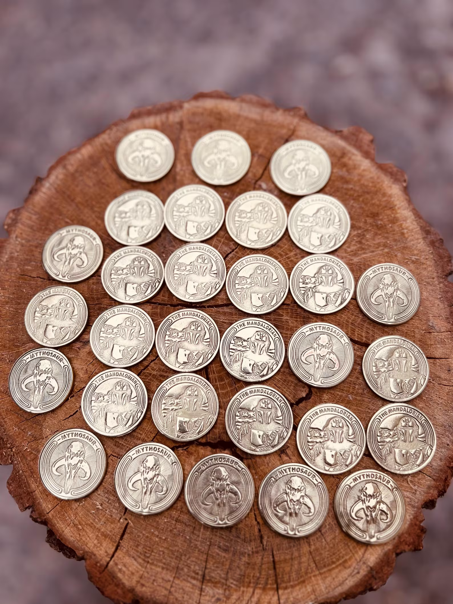 Set of the Mandalorian coins, the Mandalorian, coin, coins, gold coins, the gold coin, brass coins, gift for him, coins set, cosplay coins