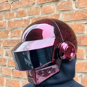 Thomas Bangalter Cosplay Helmet, Thomas Bangalter Helmet, Electronic helmet, Futuristic helmet, Robot helmet, Music helmet