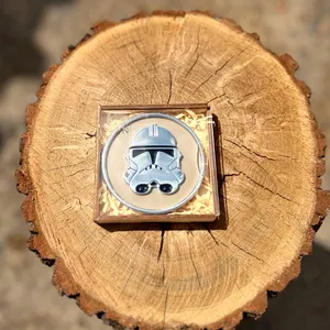 Shiny Clone Trooper Phase II Cosplay Souvenir: Aluminum Gift