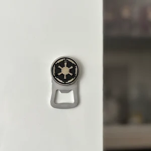 Galactic Empire Magnetic Bottle Opener: Aluminum Keychain, Cosplay Gift
