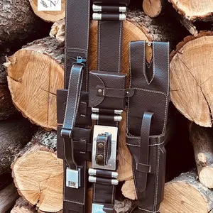 Mandalorian Leather Belt, Bandolier Bandolier, Cosplay Accessory, Din Janin, Leather Belt, Leather Belt for the Mandalorian Costume