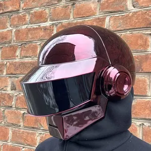 Thomas Bangalter Cosplay Helmet, Thomas Bangalter Helmet, Electronic helmet, Futuristic helmet, Robot helmet, Music helmet