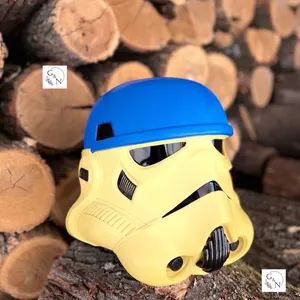 Handmade Leather Stormtrooper Helmet: Cosplay Star Wars Fan Gift (59-61cm)